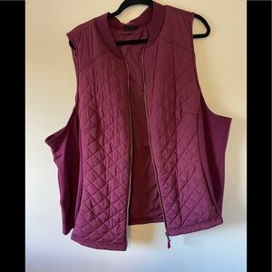 Maroon vest